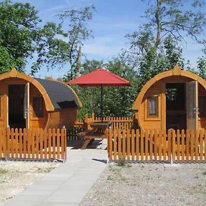  Luxe tent Schlaffass-camping Gutshof Donauried Duitsland